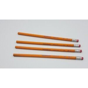 Lot of 4 Paper Mate‎ American Wood Pencils HB #2 USA Made NOS